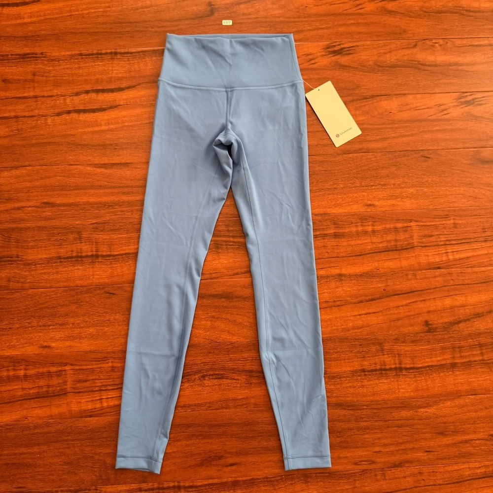 Lululemon Wunder Train HR Tight 28" POOL Blue Size 4 NWT $98